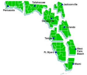 Florida(FL) Lottery Contact and District Offices